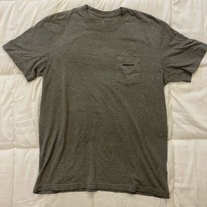 Gray Patagonia Pocket T-Shirt